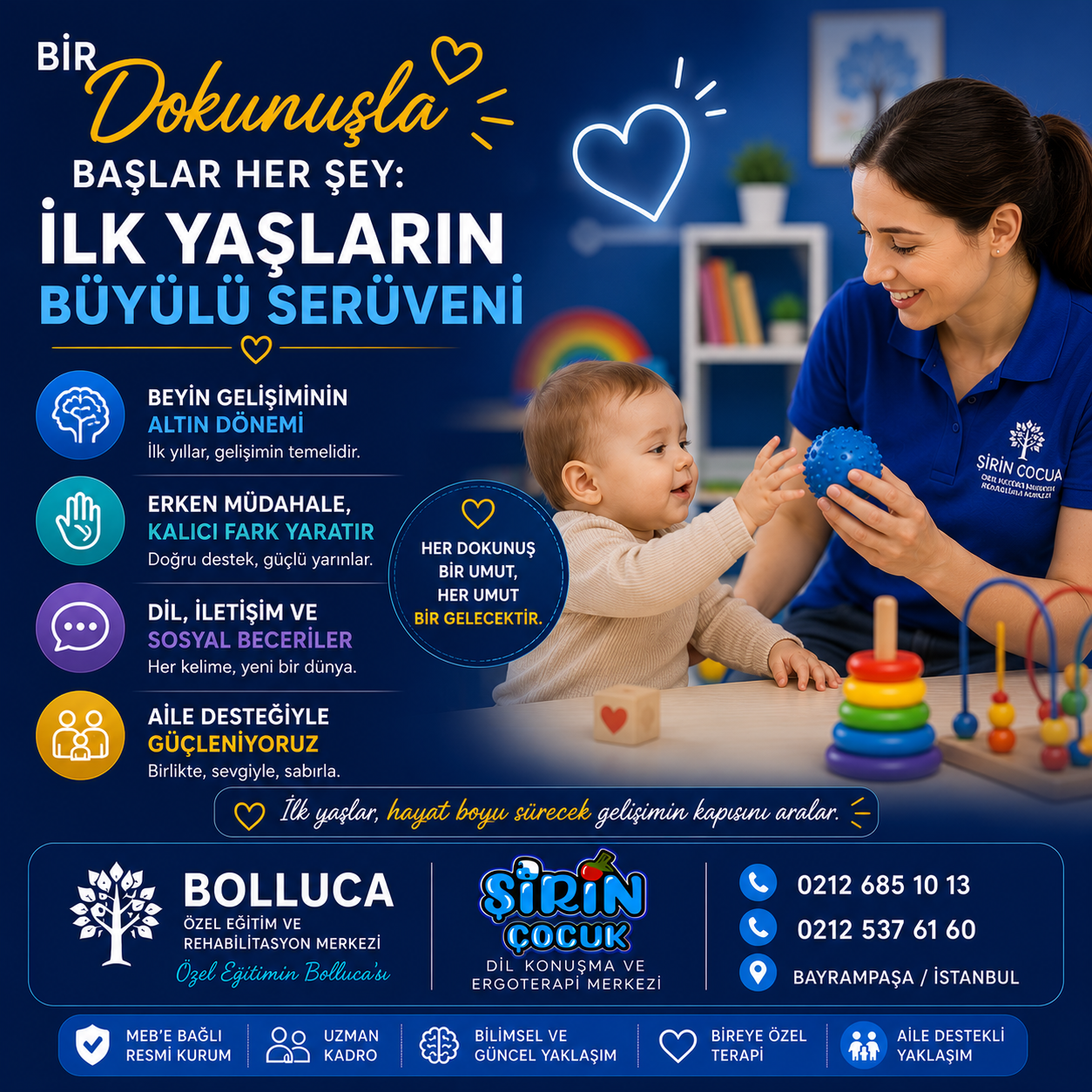 Bir Dokunuşla Başlar Her Şey, İlk Yaşların Büyülü Serüveni