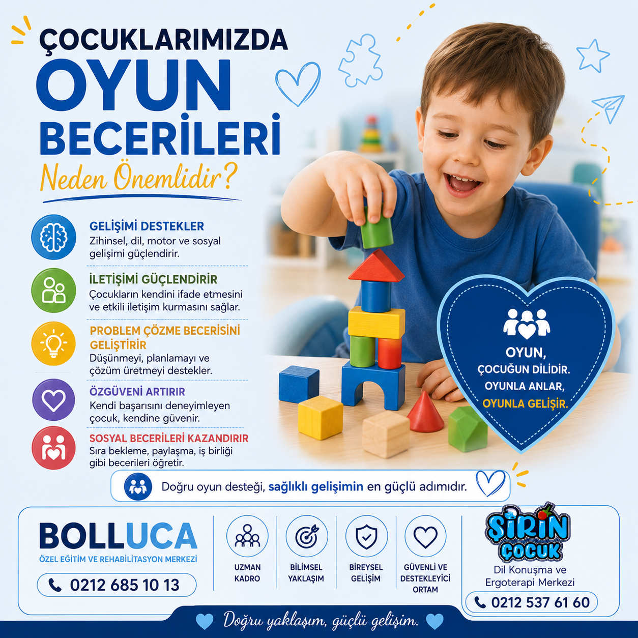 Çocuklarımızda Oyun Becerileri Neden Önemlidir