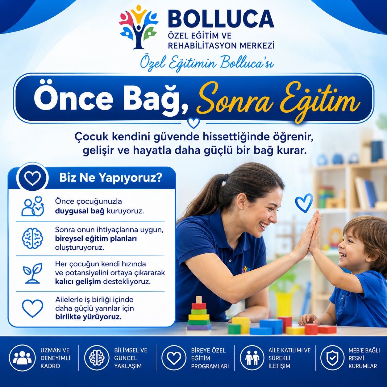 Önce Bağ, Sonra Eğitim